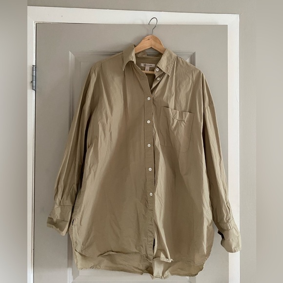 Oversized banana republic poplin shirt. - Picture 1 of 1
